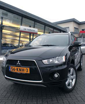 Mitsubishi Outlander 2010 testverslag exterieur