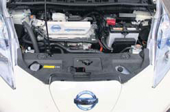 Nissan LEAF testverslag accucompartiment
