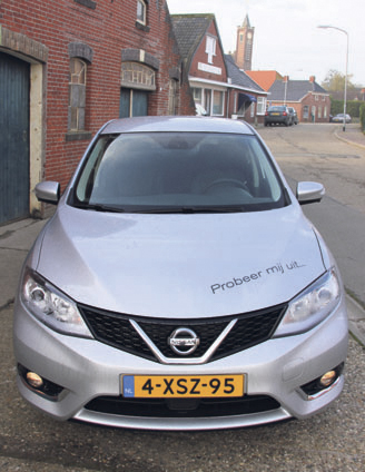 Nissan Pulsar rijimpressie exterieur