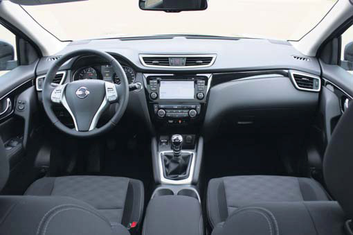 Nissan Qashqai 2014 testverslag interieur