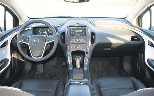 Opel Ampera test interieur