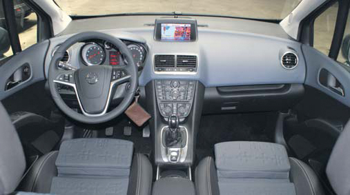 Opel Meriva test interieur