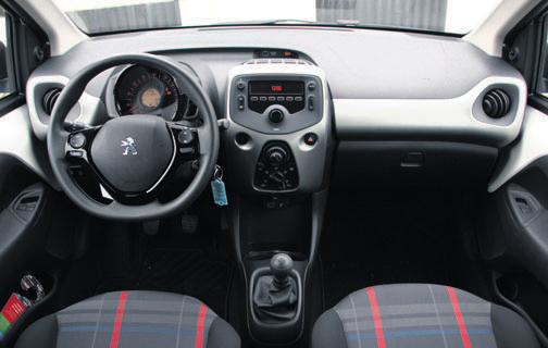 Peugeot 108 Catawiki test interieur