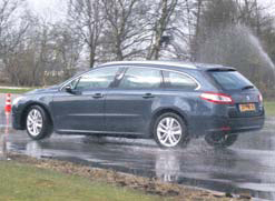 Peugeot 508 SW test slip2