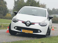 Renault Clio Tce Expression test slalom1