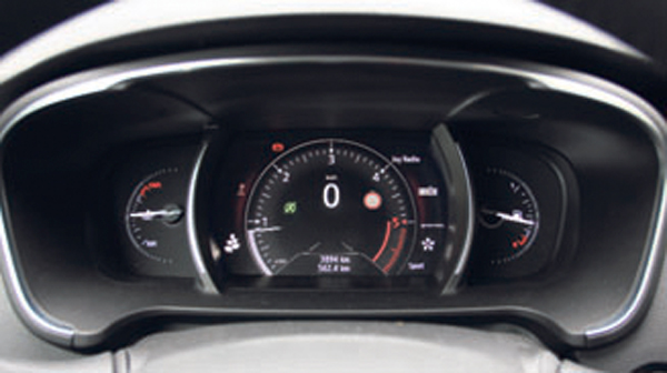 Renault Talisman test clocks
