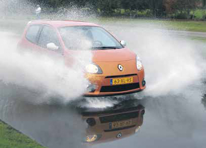 Renault Twingo GT test waterbak