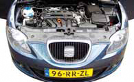 Seat Leon 2.0 Stylance test motorcompartiment