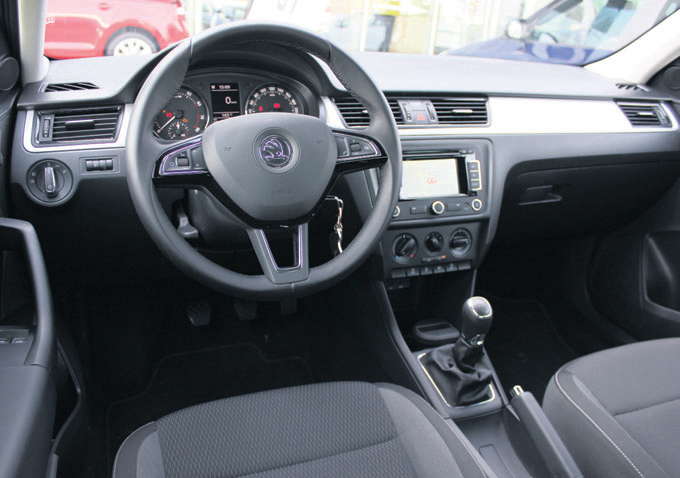 Skoda Rapid Spaceback interieur