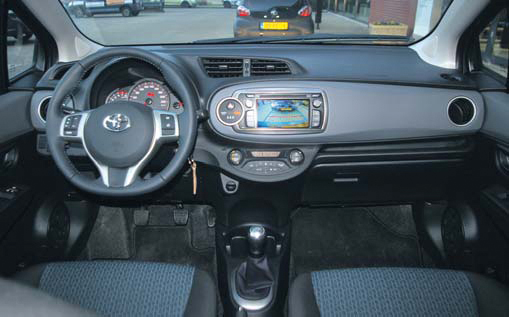 Toyota Yaris test interieur