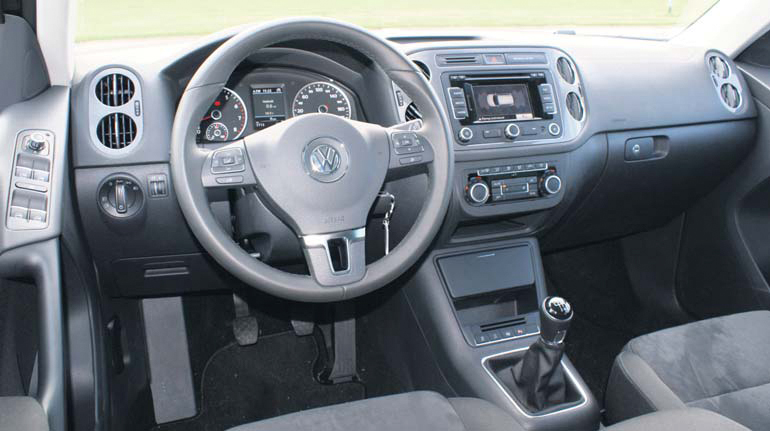 Volkswagen Tiguan 1.4 test interieur