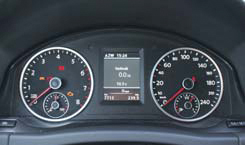 Volkswagen Tiguan 1.4 test klokken
