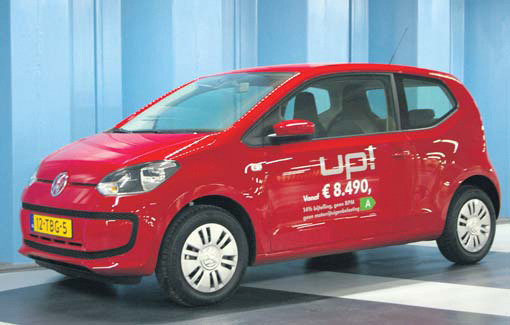 Volkswagen up rij impressie exterieur