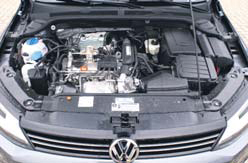 Volkswagen Jetta test motorcompartiment