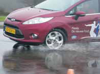 Ford Fiesta test slipvlak