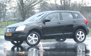 Nissan Qashqai 2WD Acenta test slipvlak