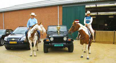 American Cars Experience day paarden