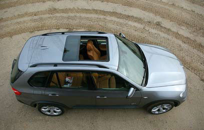 BMW X5 test top