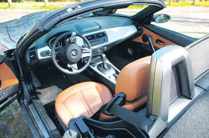 BMW Z4 test interieur