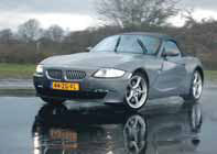 BMW Z4 test slip