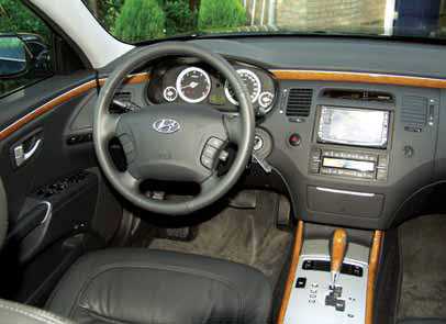 Hyundai Grandeur test interieur