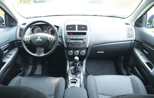 Mitsubishi ASX testverslag interieur