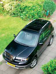 Mitsubishi Outlander 2003 testverslag exterieur