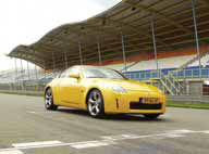 Nissan 350Z GT4 testverslag start