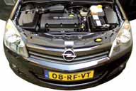 Opel Astra GTC test motorcompartiment