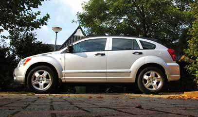 Dodge Caliber test zijkant