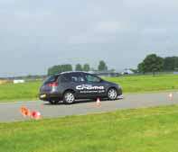 Fiat Croma test slalom