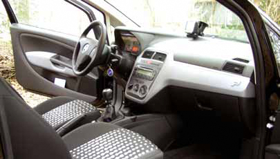 Fiat Grande Punto test interieur