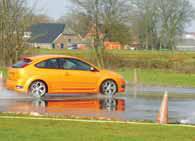 Ford Focus ST test slipvlak 1