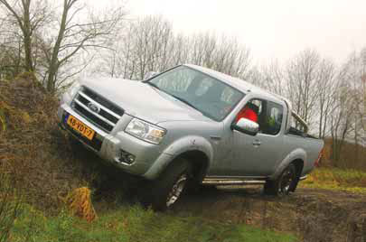 Ford Ranger test action