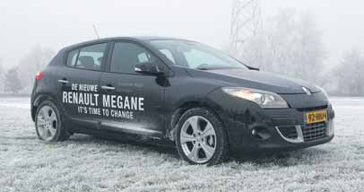 Renault Megane 110 Dynamique test side