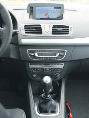 Renault Megane Estate test middenconsole