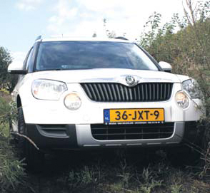 Skoda Yeti test exterieur