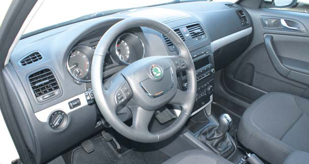 Skoda Yeti test interieur