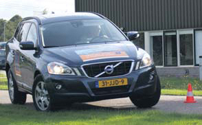 Volvo XC60 test slalom1