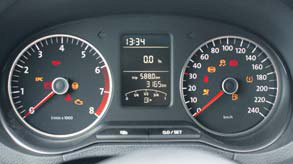 Volkswagen Polo Comfortline test klokken