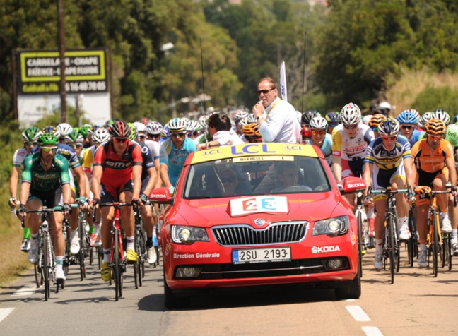 &Scaron;KODA blijft tot zeker 2018 officieel partner van de Tour de France