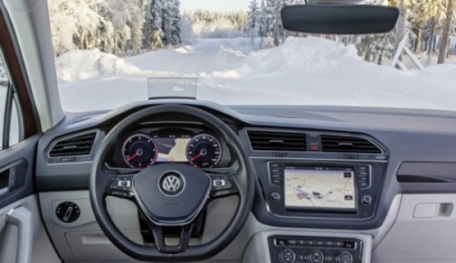 Slimme voorruit van Volkswagen