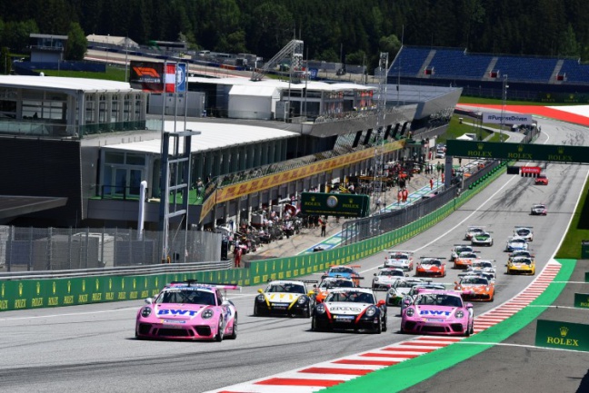 Larry ten Voorde beste Nederlander bij seizoensstart Porsche Mobil 1 Supercup