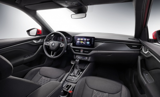 &Scaron;KODA KAMIQ: eerste blik in het interieur