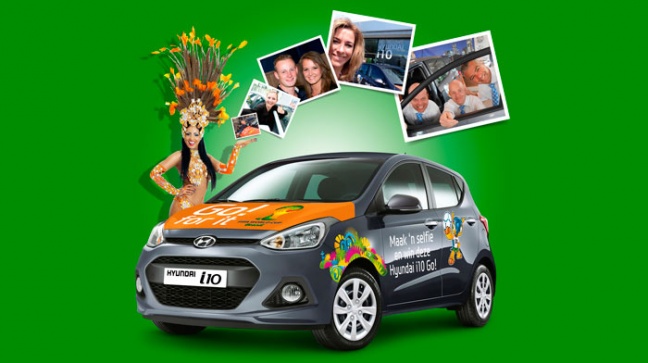 Maak een selfie en win een Hyundai i10 Go!