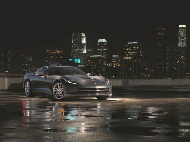 Corvette Stingray steun en toeverlaat van Black Widow in &#039;Captain America: The Winter Soldier&#039;