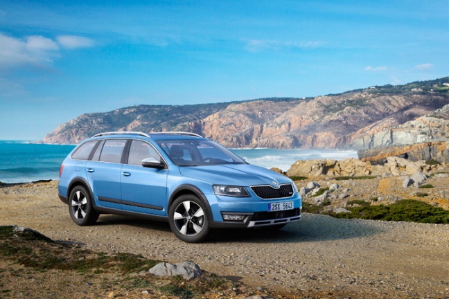 De nieuwe ŠKODA Octavia Combi Scout beleeft wereldpremière op de Autosalon van Genève