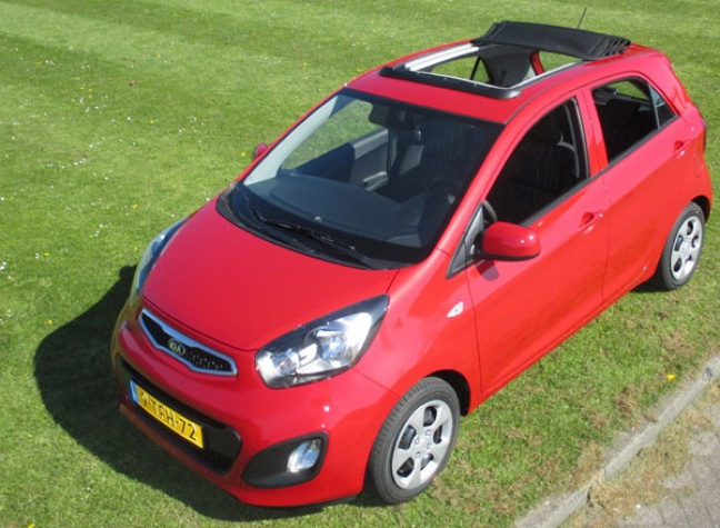 Kia introduceert de Picanto AirLine Edition met zonnig vouwdak