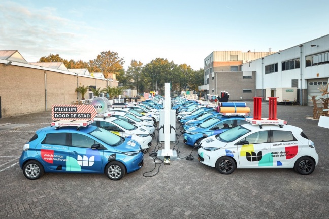 Renault vervoert ruim 60.000 bezoekers Dutch Design Week met elektrische ZOE