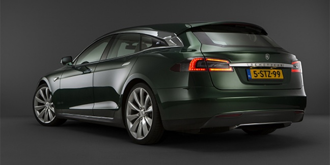 VREDESTEIN ‘GOES DUTCH’ MET UNIEKE OP TESLA GEBASEERDE SHOOTING BRAKE